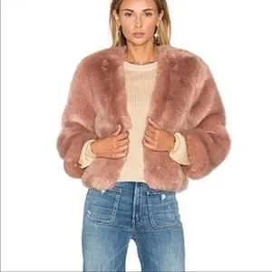 Somedays Lovin Jackets Coats Somedays Lovin Giver Faux Fur